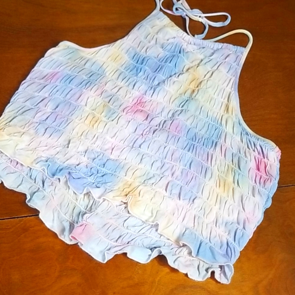 Ruched Halter Top
